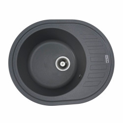 Кухонна мийка Platinum 6250 SOUL матова Сірий муссон