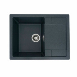 Кухонна мийка Platinum 6550 INTENSO матова Антрацит