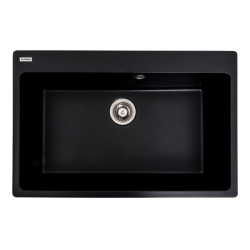 Кухонная мойка Valeso 7850 Bogema матовая Чорная