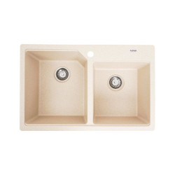 Кухонна мийка Platinum 7850 HARMONY матова Сафарі