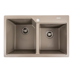 Кухонна мийка Valeso 7850 HARMONY матовий Титан