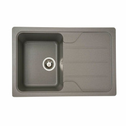 Кухонна мийка Platinum 7850 VERONA матова Сірий муссон