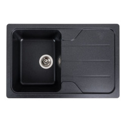 Кухонна мийка Platinum 7850 VERONA матовий Карбон