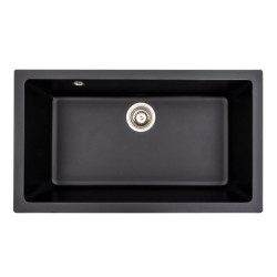 Кухонна мийка Platinum 7945 Paruana матова Чорний
