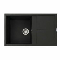 Кухонна мийка Platinum 7950 Selena матова Чорний