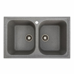 Кухонна мийка Platinum 7950 Equatoria глянець Сірий