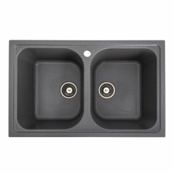 Кухонна мийка Platinum 7950 Equatoria глянець Сірий муссон