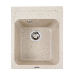 Кухонна мийка Platinum 4050 KORRADO матова Сафарі