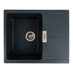 Кухонна мийка Platinum 6250 ZIRKONE матова антрацит