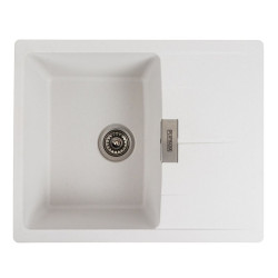 Кухонна мийка Valeso 6250 ZIRKONE матова Білосніжна