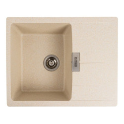 Кухонна мийка Valeso 6250 ZIRKONE матова Пісок