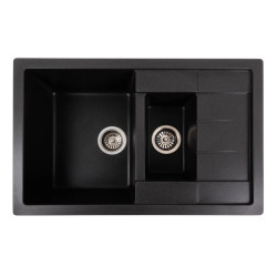 Кухонна мийка Platinum 7850W TOSKANA матова моріон