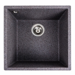 Кухонна мийка Platinum 4040 RUBA матова мікс