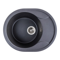 Кухонна мийка Platinum 5847 ONYX матова моріон