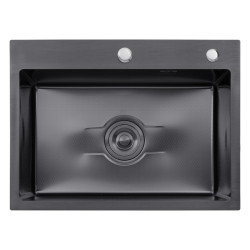 Кухонна мийка Kroner Derby KRP PVD - 5843HM (CV027241)