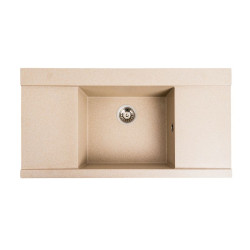 Кухонна мийка Platinum 9651 ATLAS матова (сафарі)