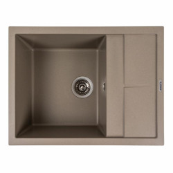 Кухонна мийка Valeso 6550 LOTOS матова Титан