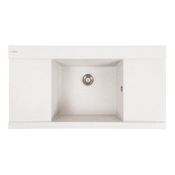 Кухонна мийка Platinum 9651 ATLAS матова Топаз