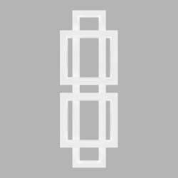 Рушникосушарка Genesis Aqua Graf 140x50 білий