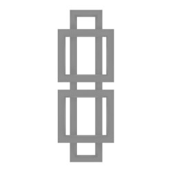 Рушникосушарка Genesis Aqua Graf 140x50 сірий