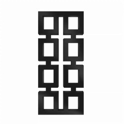 Рушникосушарка Genesis Aqua Grazia 1350x600 чорний