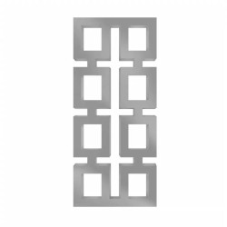 Рушникосушарка Genesis Aqua Grazia 1700x600 сірий