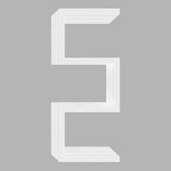 Рушникосушарка Genesis Aqua Ozolla 120x50 білий