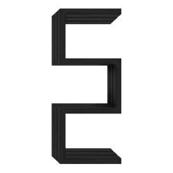 Рушникосушарка Genesis Aqua Ozolla 120x50 чорний