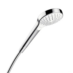 Лейка для ручного душа Hansgrohe Croma Select S 110 Vario EcoSmart  9л/мин, белый/хром (26803400)