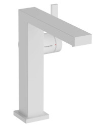 Змішувач для раковини Hansgrohe Tecturis E 150 Fine CoolStart, матовий білий (73040700)