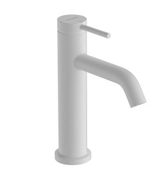 Змішувач для раковини Hansgrohe Tecturis S 110 CoolStart матовий білий (73314700)