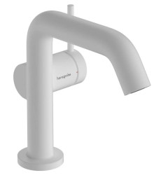 Змішувач для раковини Hansgrohe Tecturis S 110 Fine CoolStart матовий білий (73321700)