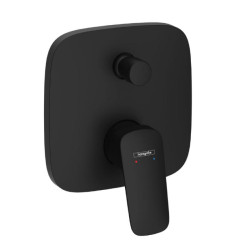 Змішувач прихованого монтажу для душу Hansgrohe Logis матовий чорний (71405670)