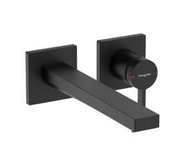 Змішувач прихованого монтажу для раковини Hansgrohe Tecturis E 225 матовий чорний (73051670)