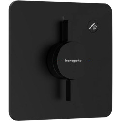 Змішувач прихованого монтажу для душу Hansgrohe DuoTurn Q 75614670 чорний матовий