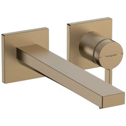 Змішувач для раковини Hansgrohe Tecturis E 225 Brushed Bronze (73051140)