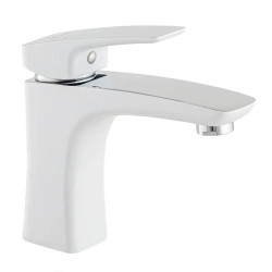 Смеситель для раковины Mixxus Premium Patrick 001 гайка (White) (MI5853)