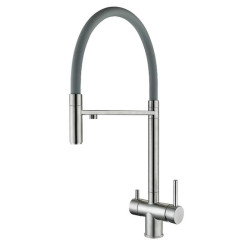 Кухонний змішувач Zerix KIT-021 Gray (ZX4861)