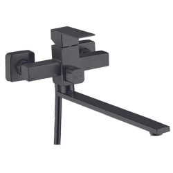 Змішувач для ванни Zerix KUB-006 (Euro) чорний (ZX4850)