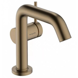 Змішувач для раковини HansgroheTecturis S 110 Fine CoolStart без донного клапана, Brushed Bronze (73321140)
