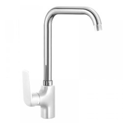 Кухонный смеситель Mixxus Oregon 014-G Nut Белый (MI5795)