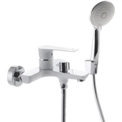 Смеситель для ванны Mixxus Premium Eva 009 Euro Белый (MI5811)