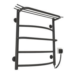 Рушникосушарка Kosser Драбинка Марал 600х500/5 ER рег чорний