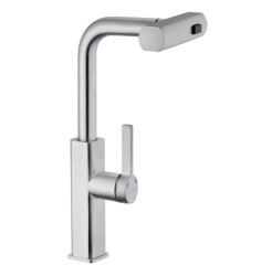 Кухонний змішувач із висувним виливом Kroner KRP Edelstahl Klassisch - ESG03918 (CV032498)