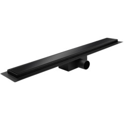 Лінійний трап Koer FD08-70x500-Glass Black 70x500мм зі скла. панеллю (KR5139)