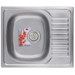 Кухонна мийка Haiba 58x48 (Satin) (HB0645)