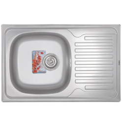 Кухонна мийка Haiba 78x50 (decor) (HB0648)