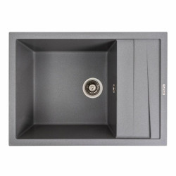 Кухонна мийка Platinum 7050 CASCADA матова Сірий мусон