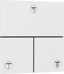 Перемикач Hansgrohe ShowerSelect Comfort E на 3 функції, Matt White (15573700)