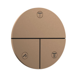 Перемикач Hansgrohe ShowerSelect Comfort S на 3 функції, Brushed Bronze (15558140)